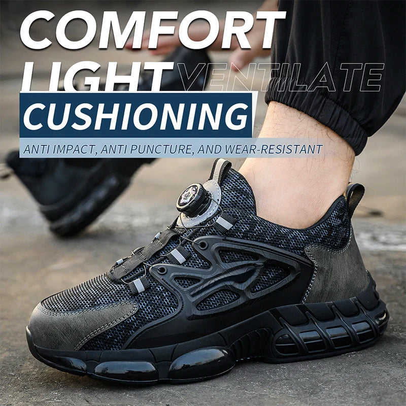 IronStep Pro safety sneaker — Kevlar puncture-resistant midsole