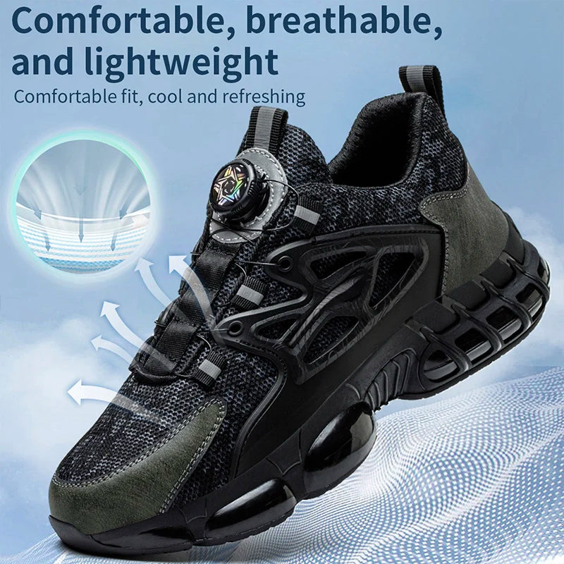 IronStep Pro safety sneaker — slip-resistant outsole tread