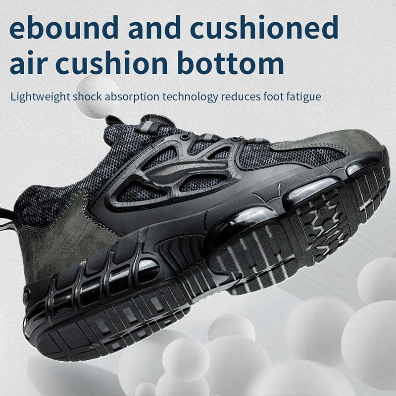 IronStep Pro safety sneaker — steel toe protection view